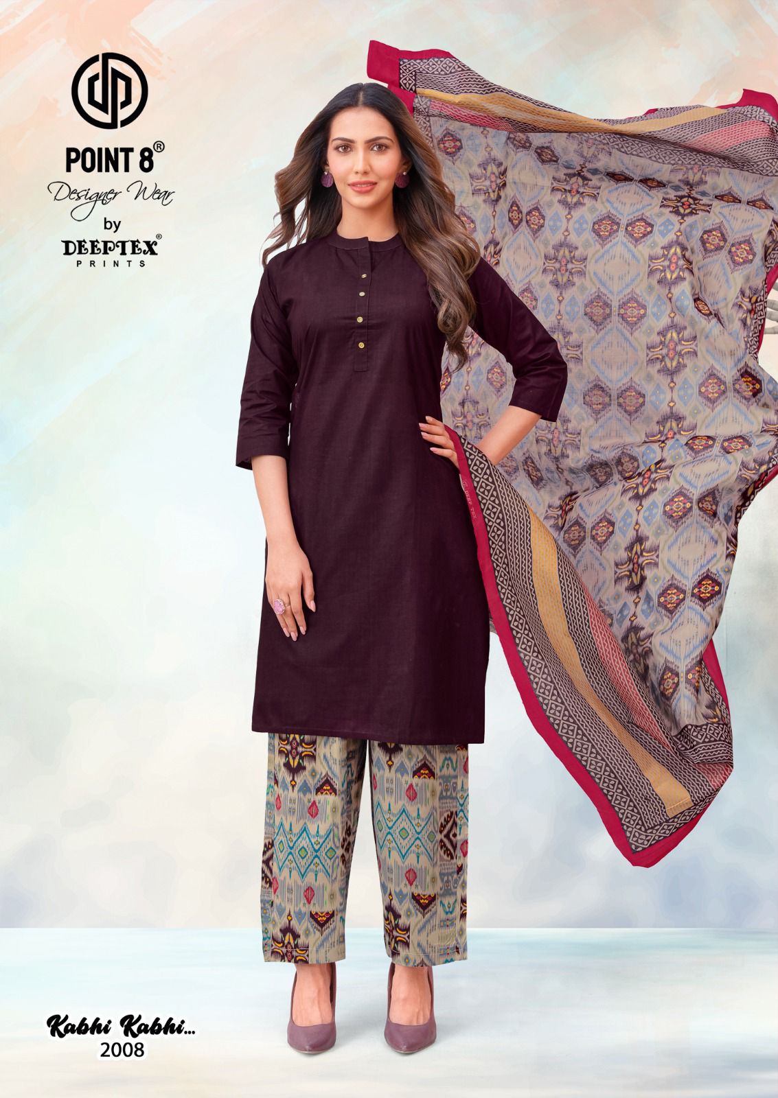 Kabhi Kabhi Vol 2 Point 8 Deeptex Prints Readymade Cotton Pant Suits Wholesaler India