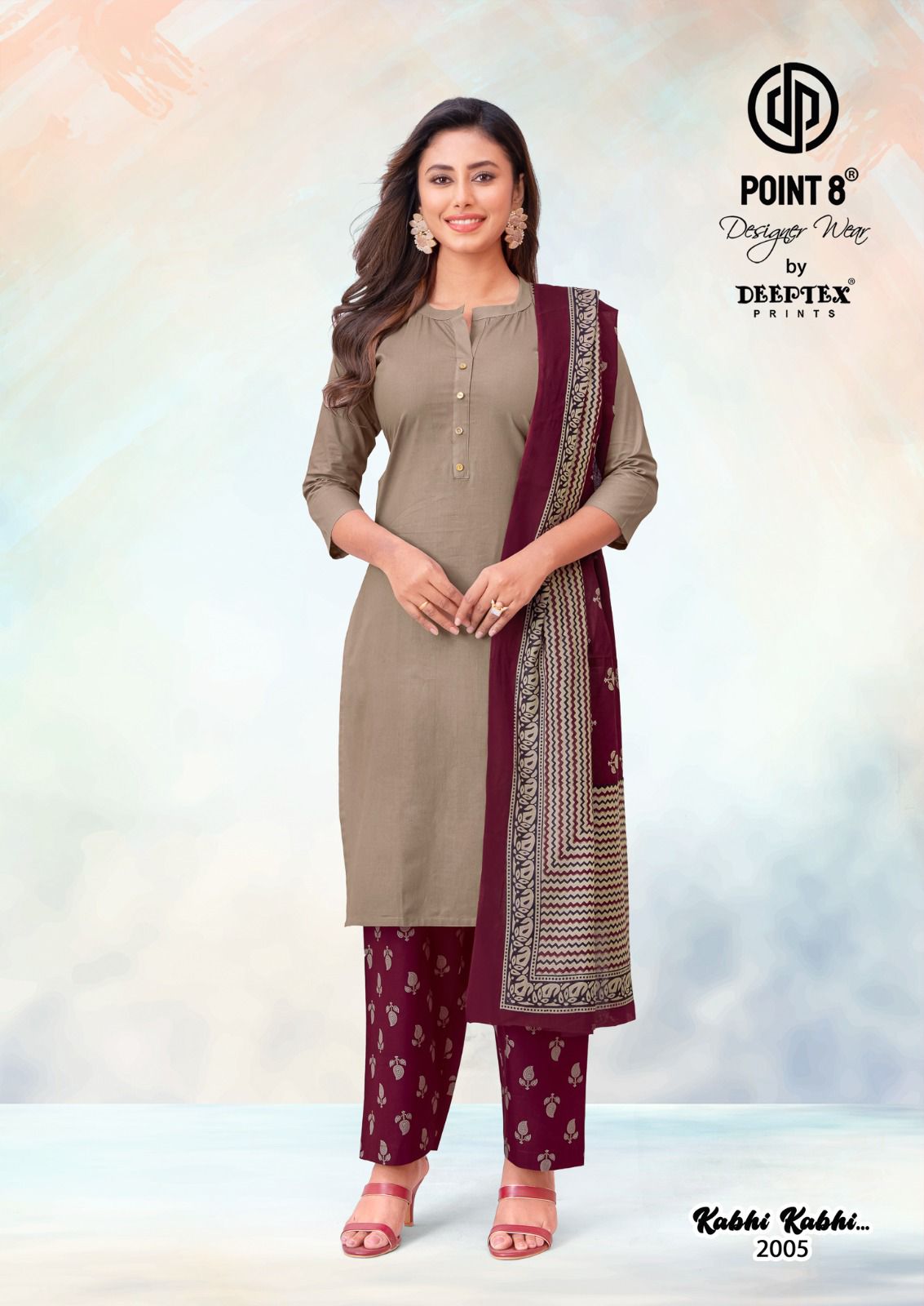 Kabhi Kabhi Vol 2 Point 8 Deeptex Prints Readymade Cotton Pant Suits Wholesaler India