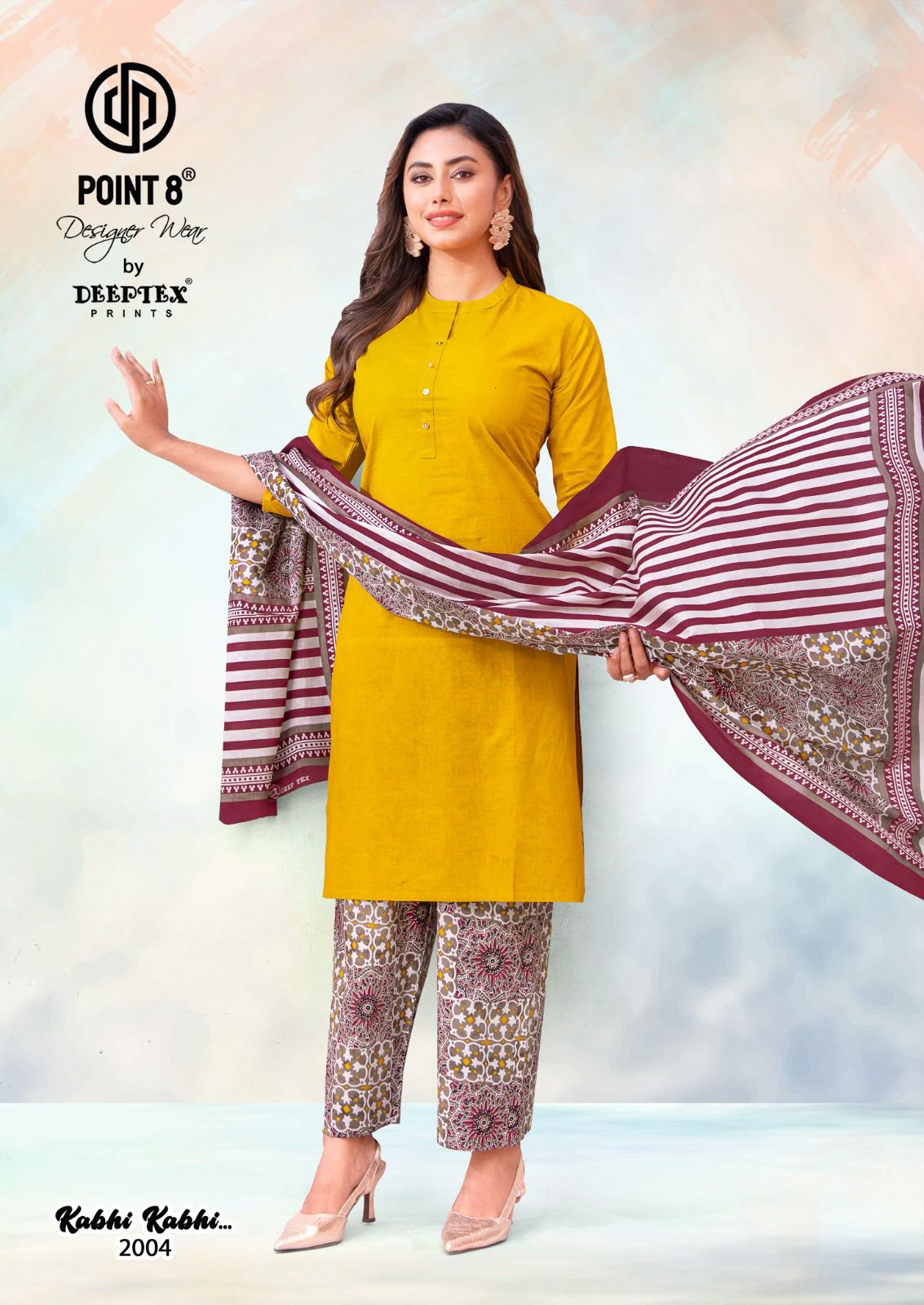 Kabhi Kabhi Vol 2 Point 8 Deeptex Prints Readymade Cotton Pant Suits Wholesaler India