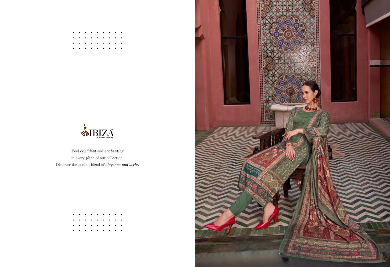 Kabira Ibiza Viscose Pashmina Suits Exporter India