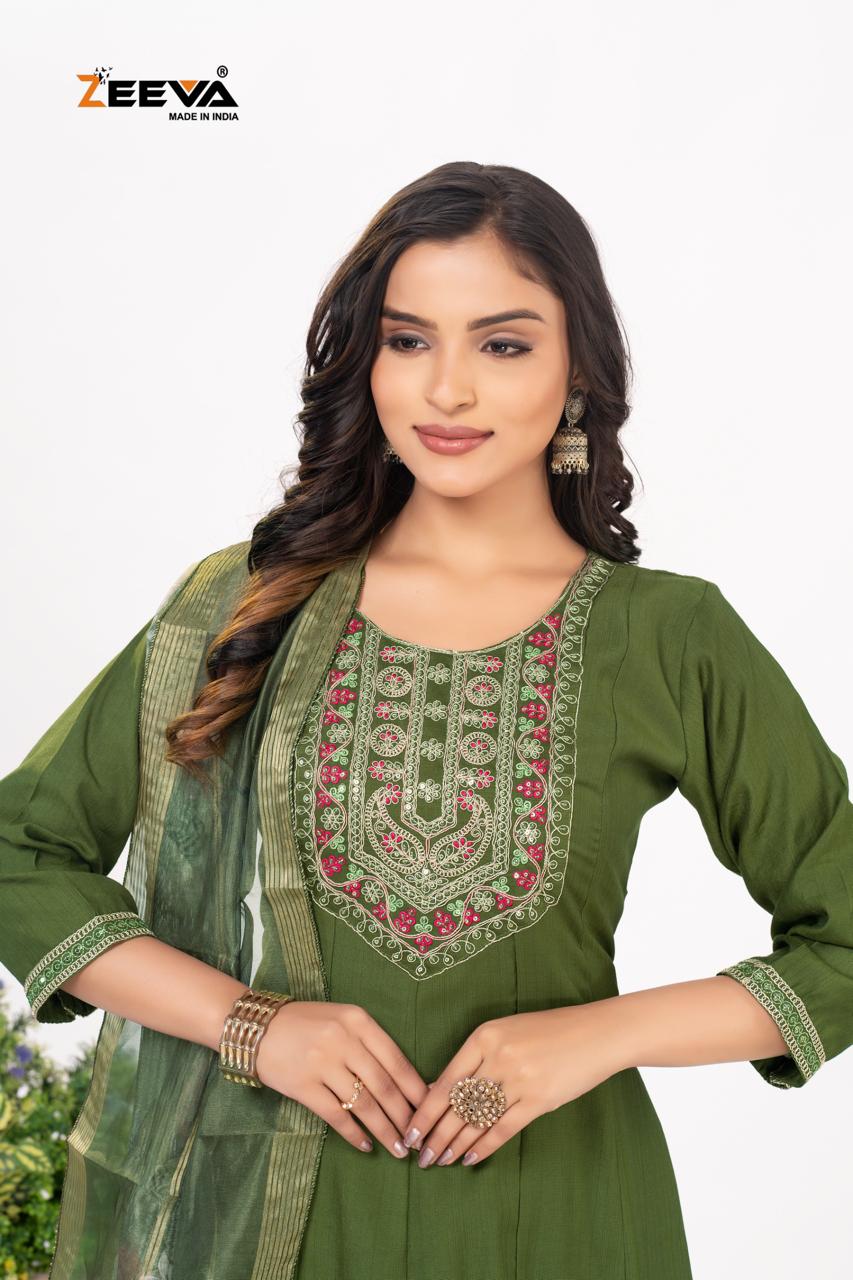 Kabira Zeeva Vatican Readymade Anarkali Suits Supplier