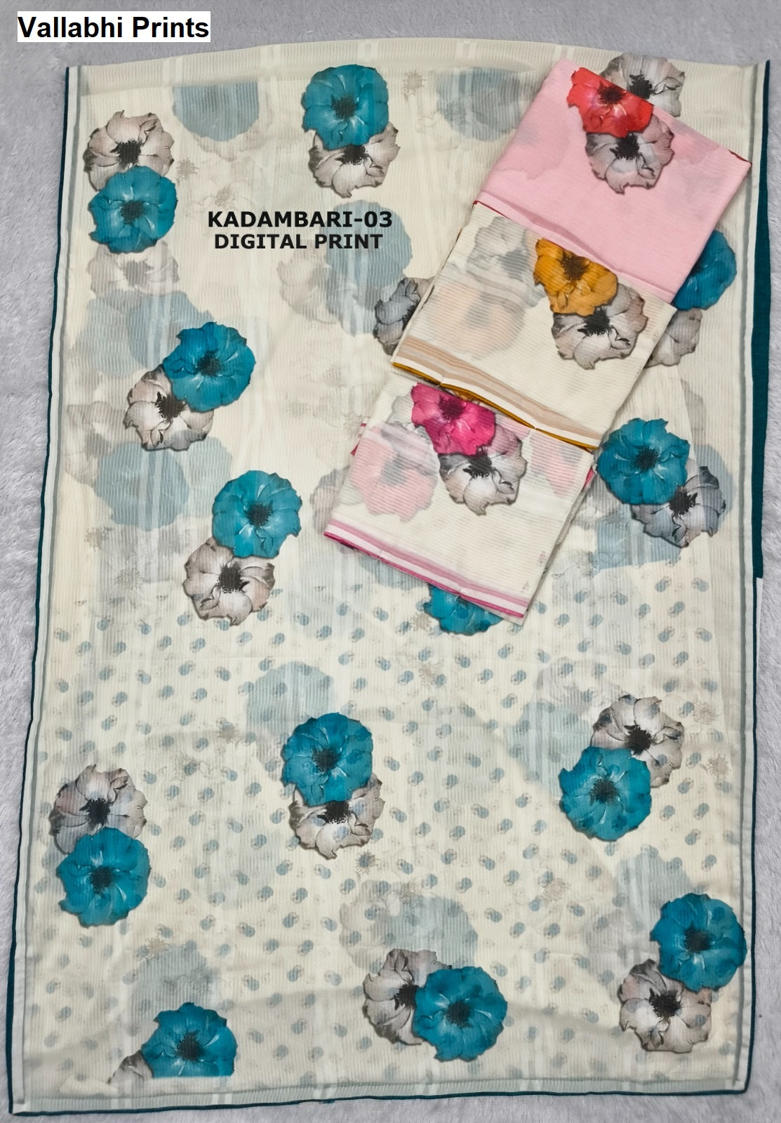 Kadambari Vallabhi Prints Sarees Wholesaler