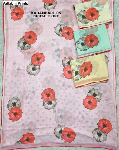Kadambari Vallabhi Prints Sarees Wholesaler