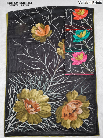 Kadambari Vallabhi Prints Sarees Wholesaler