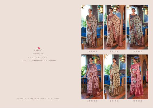 Kadvika Silk Rajtex Organza Sarees Exporter Ahmedabad