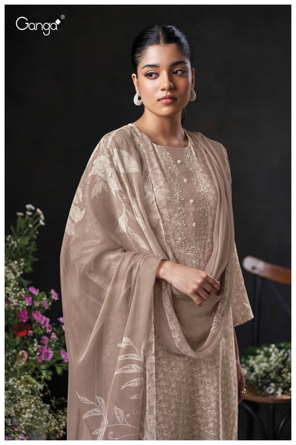 Kaelani 3830 Ganga Premium Cotton Pant Style Suits Wholesale Price