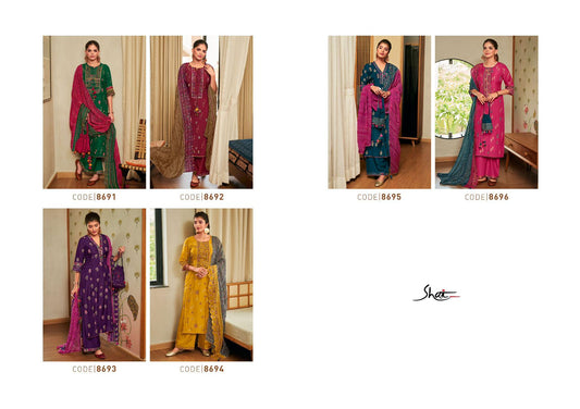 Kaeya Shai Jay Vijay Bemberg Silk Pant Style Suits Manufacturer Ahmedabad