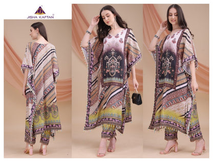 Kaftan Style 2005 Jelite Silk Co Ord Set Supplier India