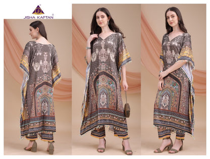 Kaftan Style 2005 Jelite Silk Co Ord Set Supplier India