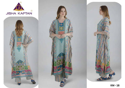 Kaftan Vol 3 Jelite Jisha Feather Silk Co Ord Set Manufacturer