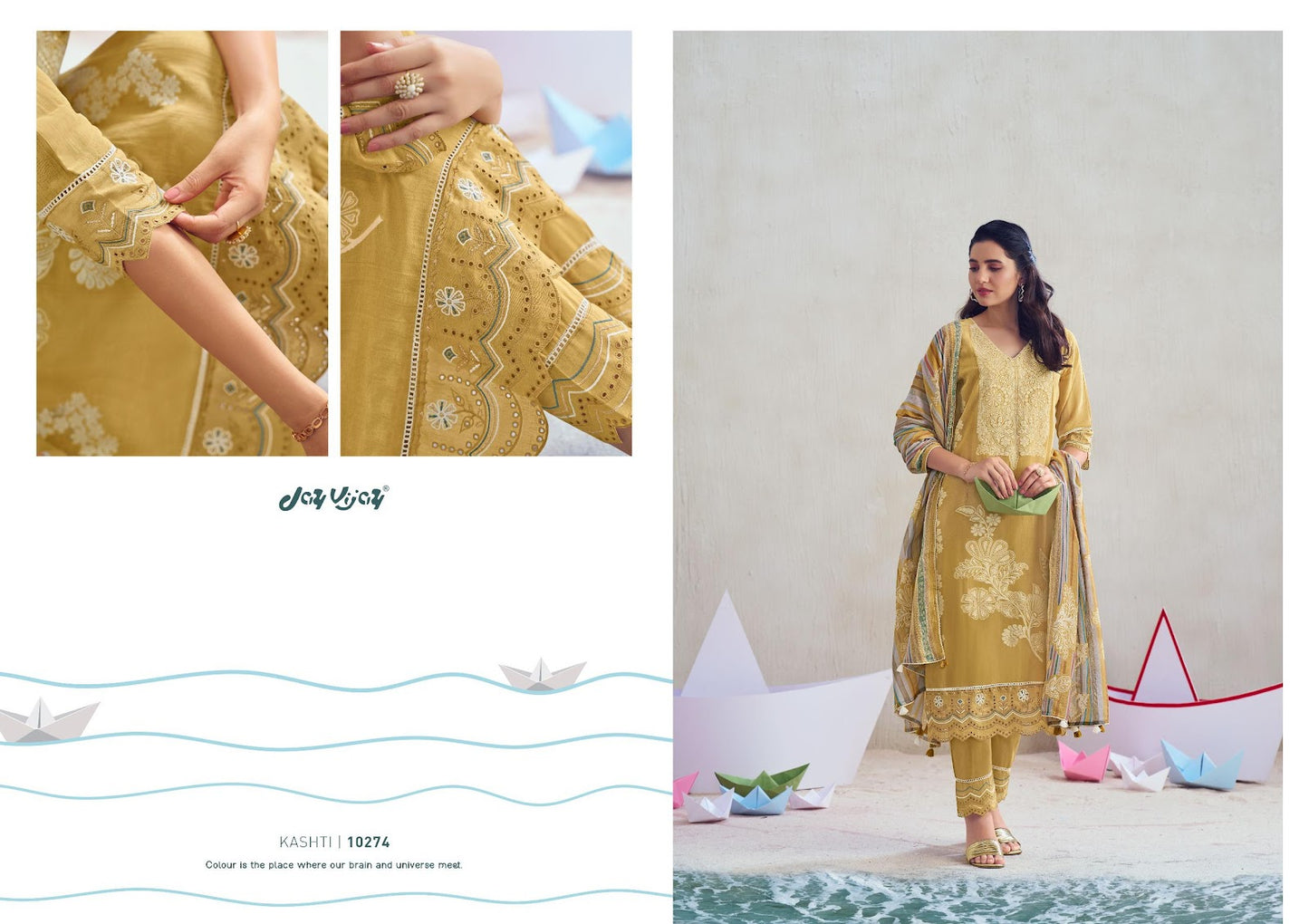 Kagaj Ki Kashti Jay Vijay Mal Pant Style Suits Manufacturer India