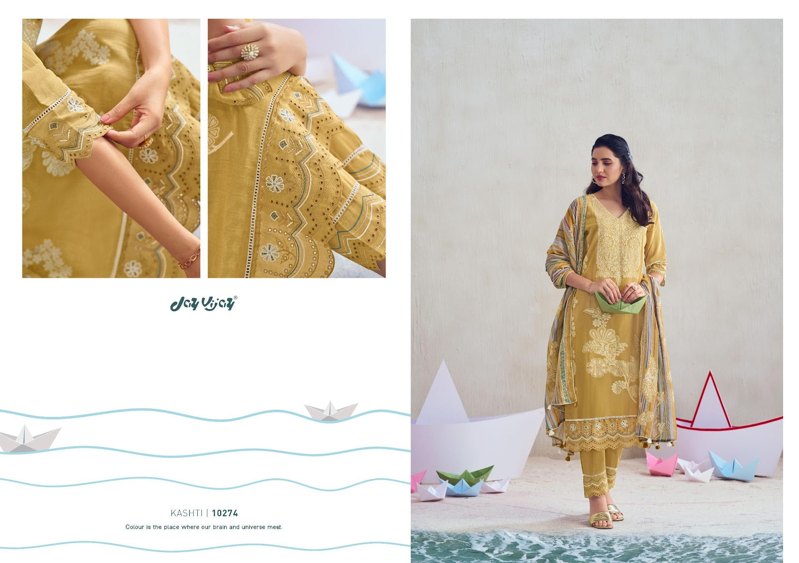 Kagaj Ki Kashti Jay Vijay Mal Pant Style Suits Manufacturer India