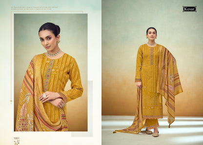 Kahaaniya Kesar Lawn Cotton Karachi Salwar Suits Wholesale