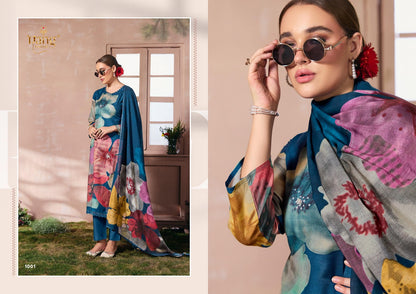 Kahf Rang Fashion Viscose Muslin Pant Style Suits Supplier Gujarat