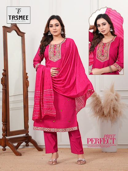 Kahkasha Vol 2 Tasmee Vertical Readymade Pant Style Suits Supplier