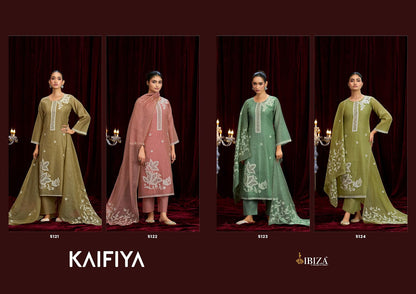 Kaifiya Ibiza Lilen Cotton Pant Style Suits Wholesale Price