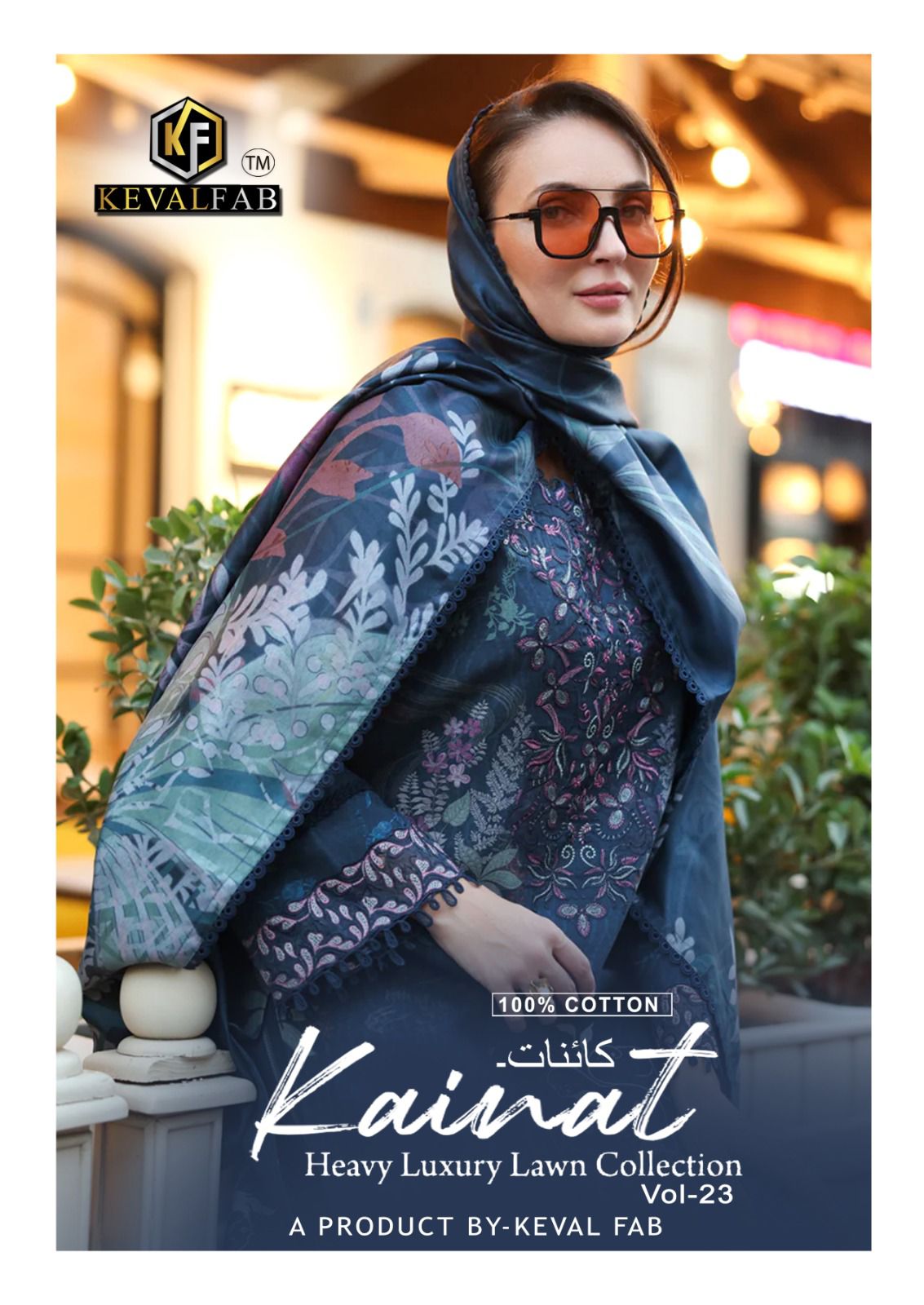 Kainat Vol 23 Keval Fab Cotton Karachi Salwar Suits Manufacturer