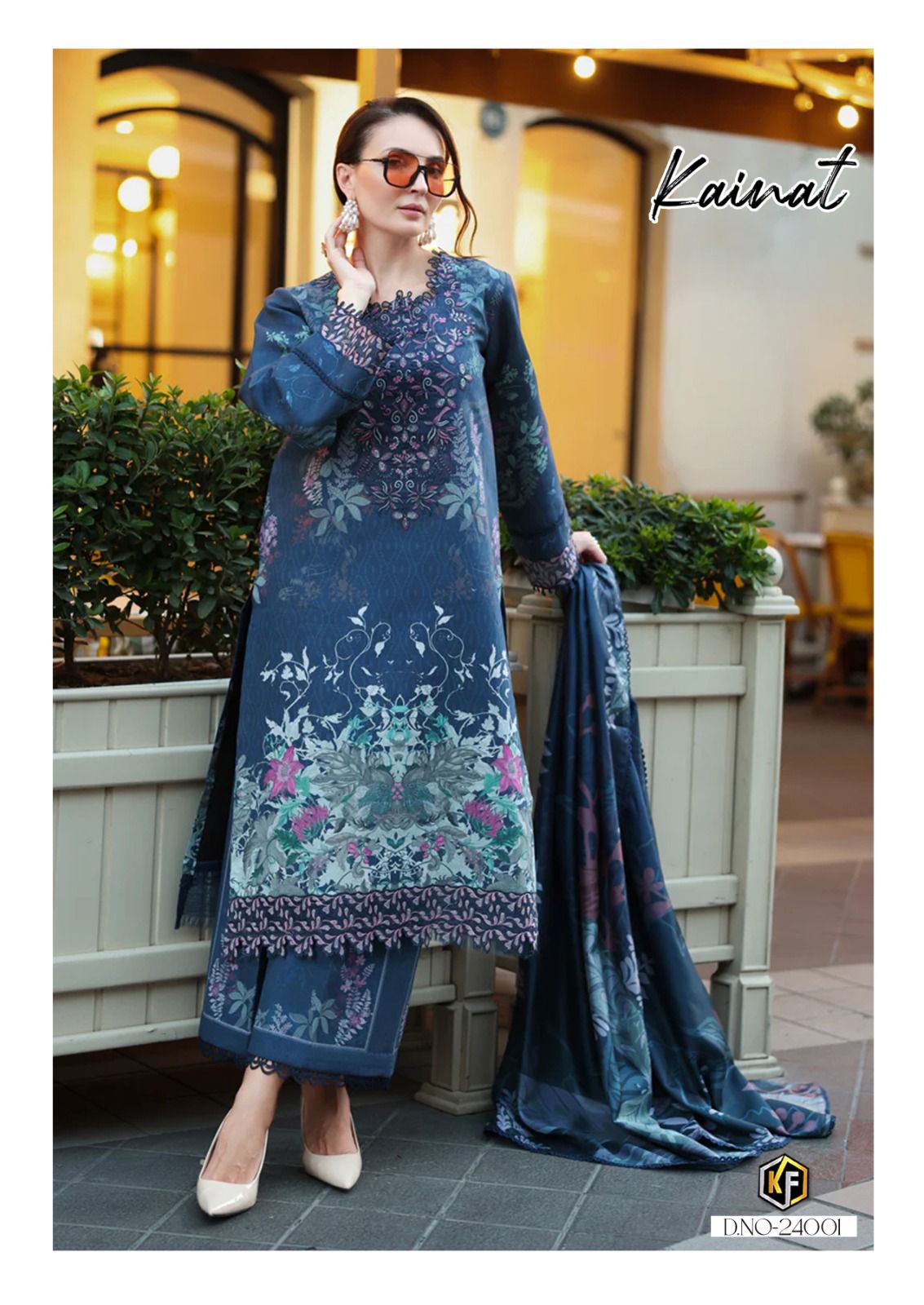 Kainat Vol 24 Keval Fab Cotton Karachi Salwar Suits Supplier