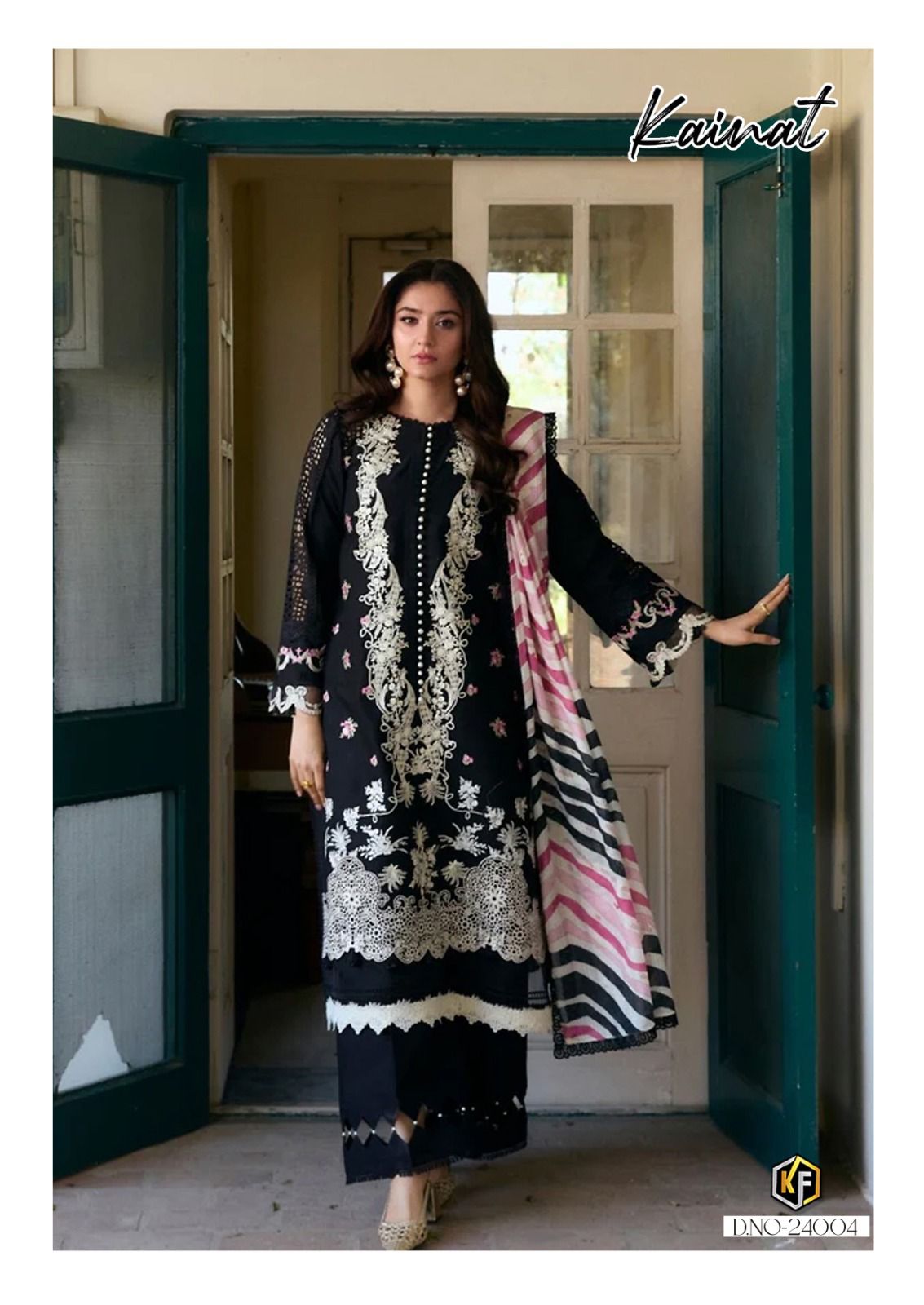 Kainat Vol 24 Keval Fab Cotton Karachi Salwar Suits Supplier