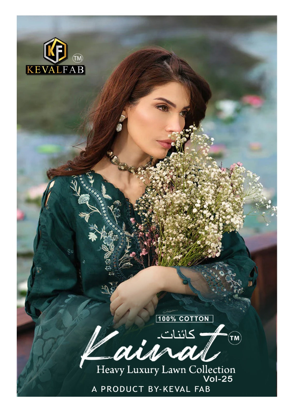 Kainat Vol 25 Keval Fab Mix Cotton Karachi Salwar Suits Wholesaler Gujarat