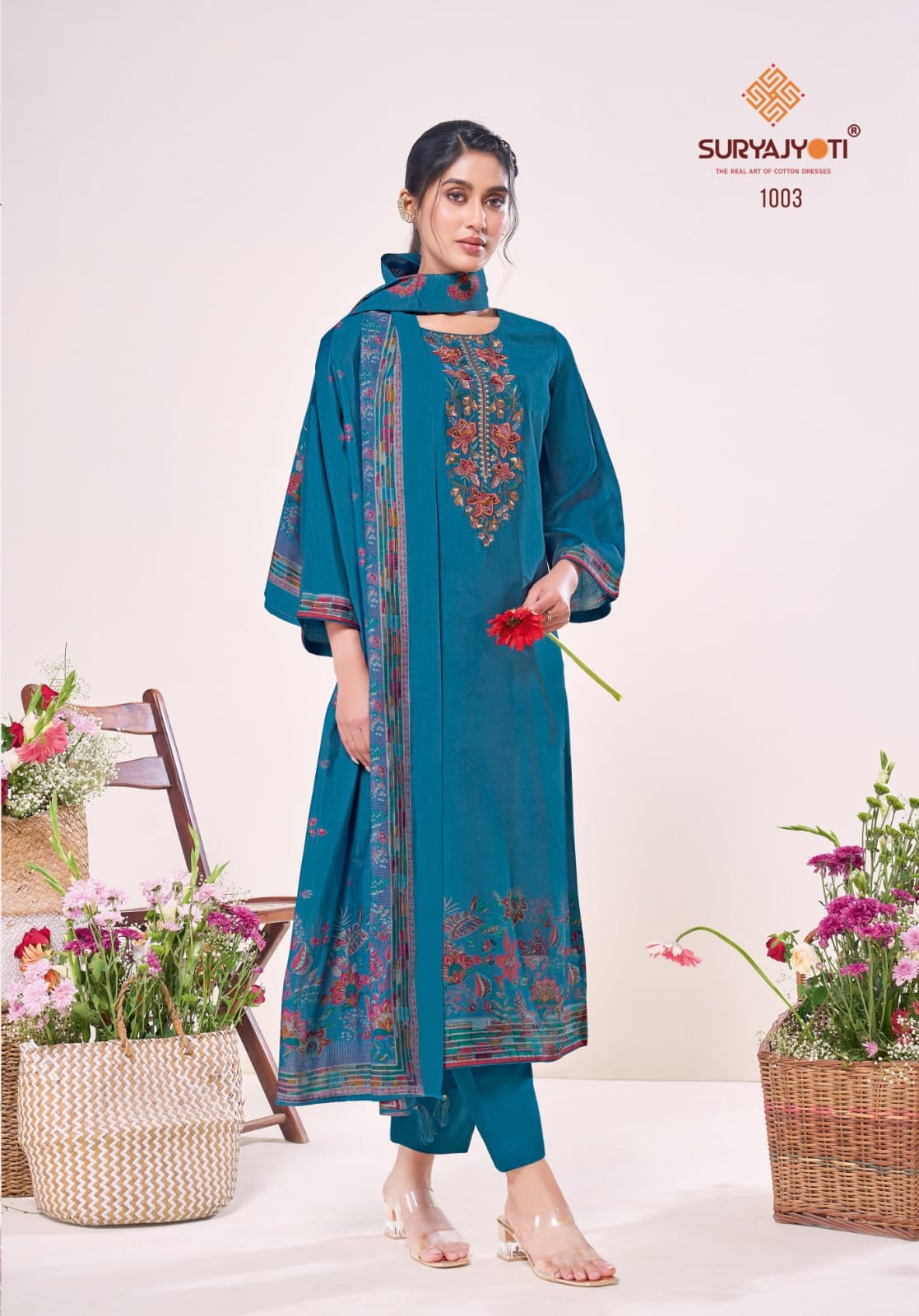 Kainaz Vol 1 Suryajyoti Modal Silk Pant Style Suits Manufacturer Ahmedabad