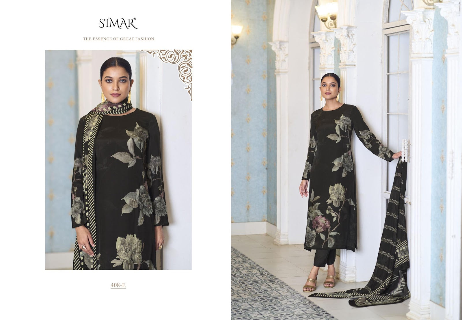 Kaira Simar Pant Style Suits Exporter India
