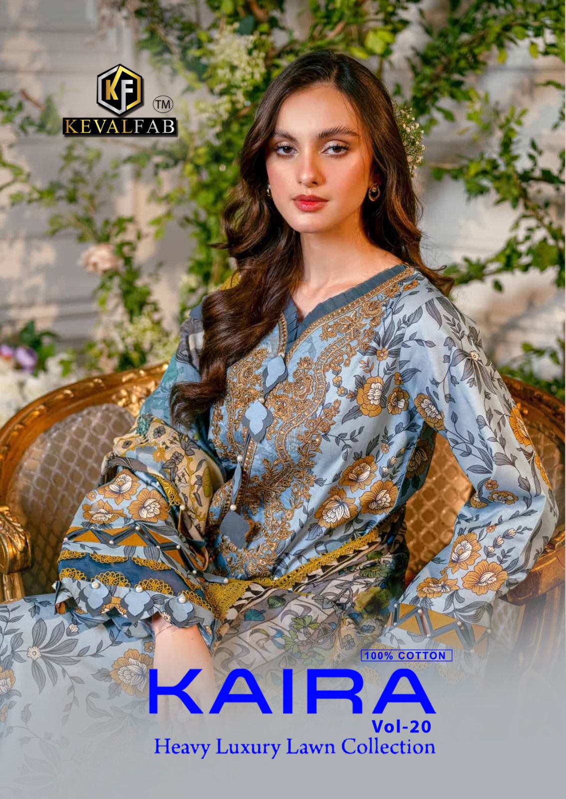 Kaira Vol 20 Keval Fab Cotton Lawn Karachi Salwar Suits Wholesale Price