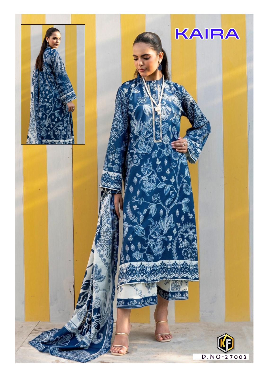 Kaira Vol 27 Keval Fab Lawn Cotton Karachi Salwar Suits Wholesale Rate
