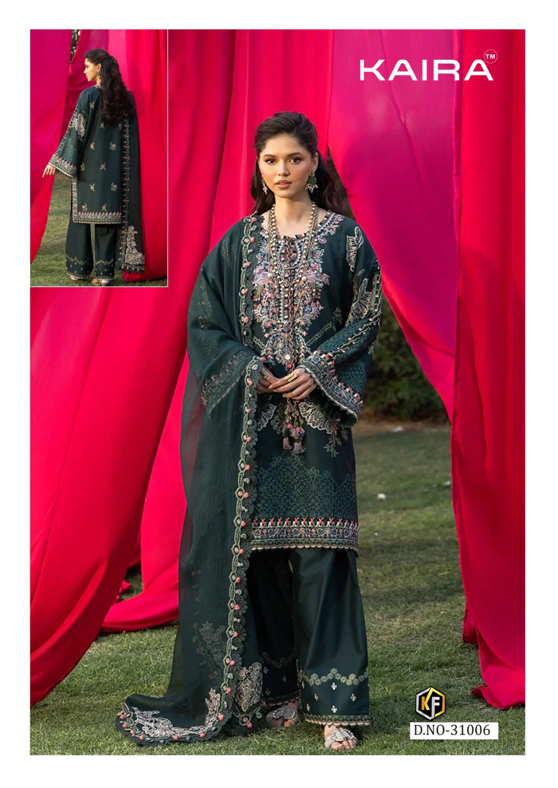 Kaira Vol 31 Keval Fab Lawn Cotton Karachi Salwar Suits Exporter Gujarat