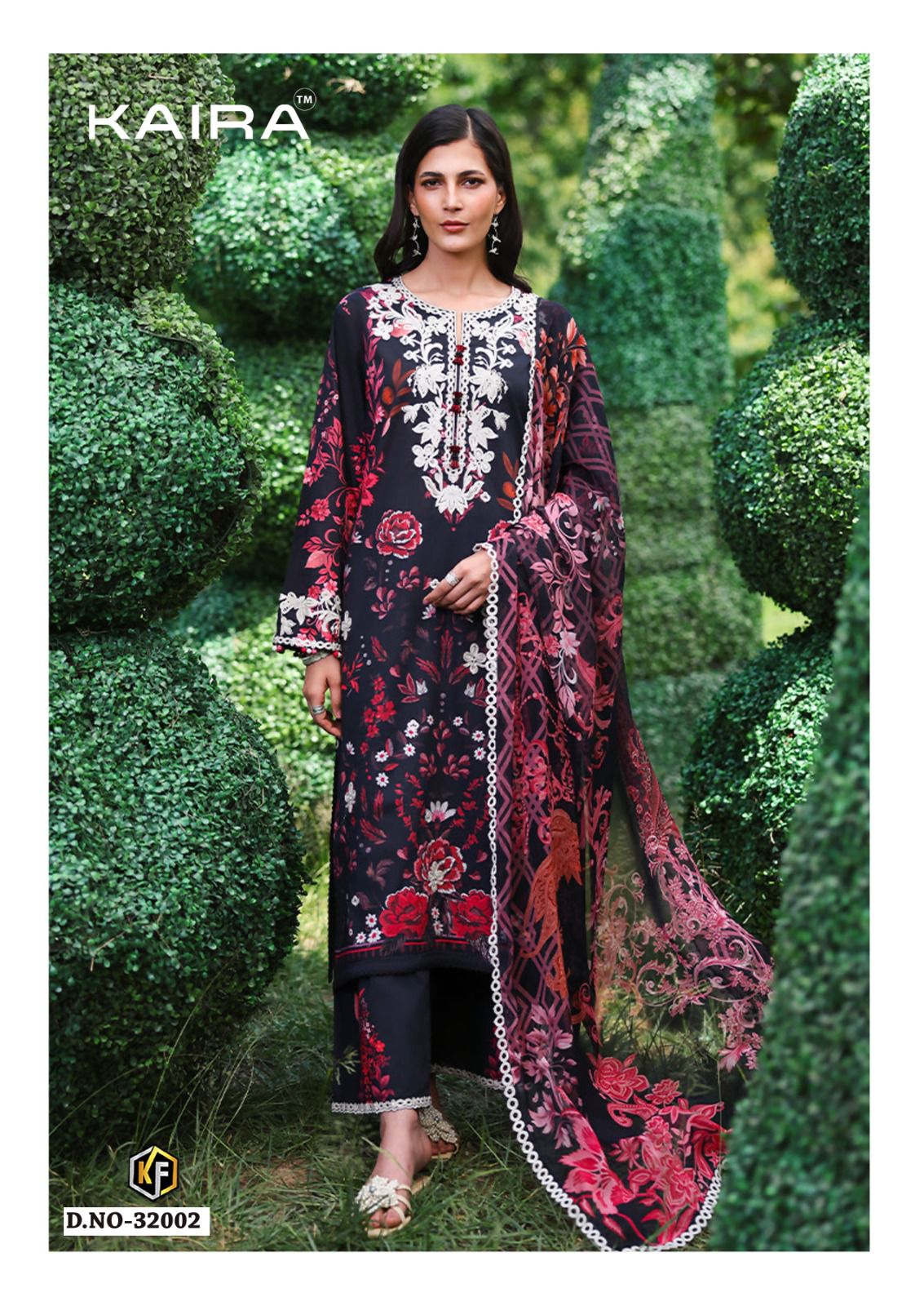 Kaira Vol 32 Keval Fab Lawn Cotton Karachi Salwar Suits Exporter Gujarat