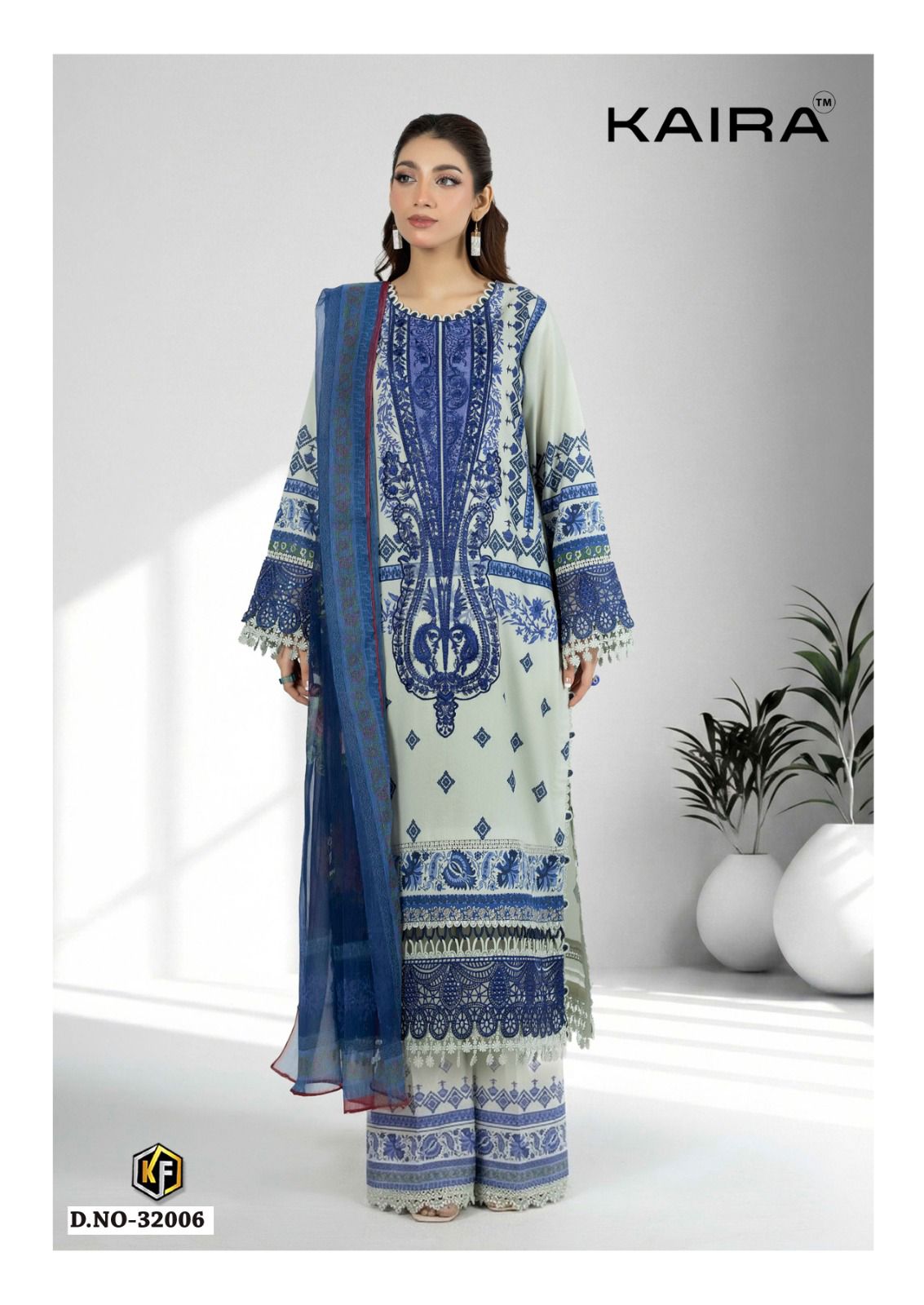 Kaira Vol 32 Keval Fab Lawn Cotton Karachi Salwar Suits Exporter Gujarat