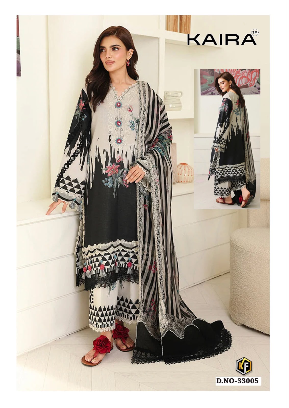 Kaira Vol 33 Keval Fab Lawn Cotton Karachi Salwar Suits Supplier Gujarat