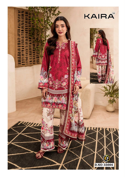 Kaira Vol 33 Keval Fab Lawn Cotton Karachi Salwar Suits Supplier Gujarat