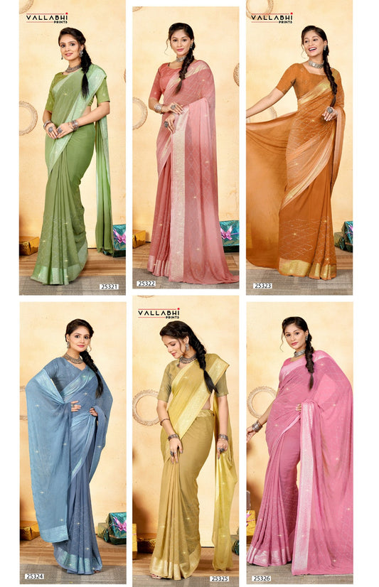 Kairavi Vallabhi Prints Brasso Sarees Supplier India