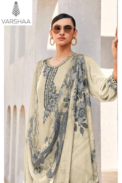 Kairo Varshaa Viscose Muslin Pant Style Suits Supplier