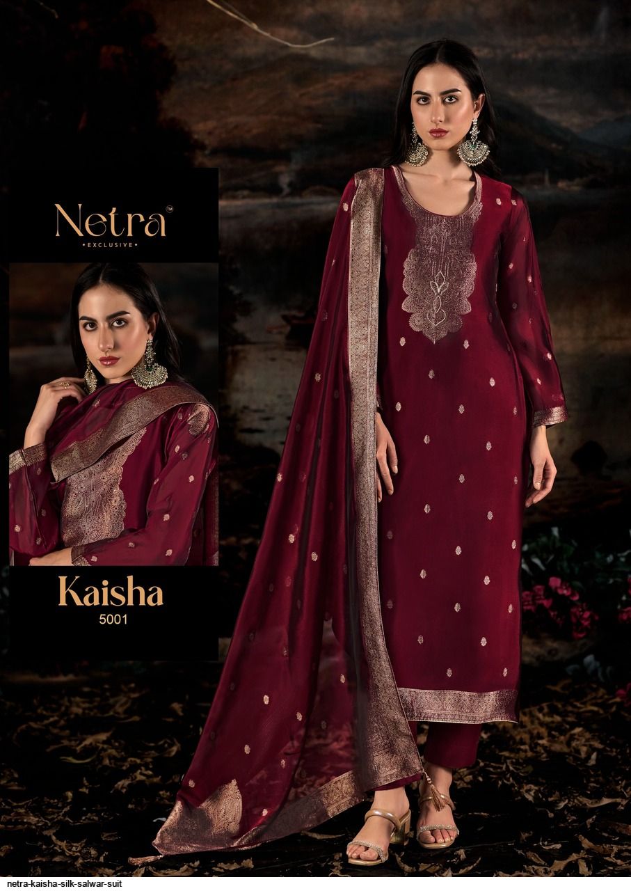 Kaisha Netra Premium Pant Style Suits Supplier India