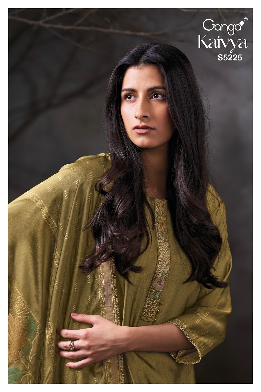 Kaivya S5225 Ganga Woven Silk Pant Style Suits Manufacturer