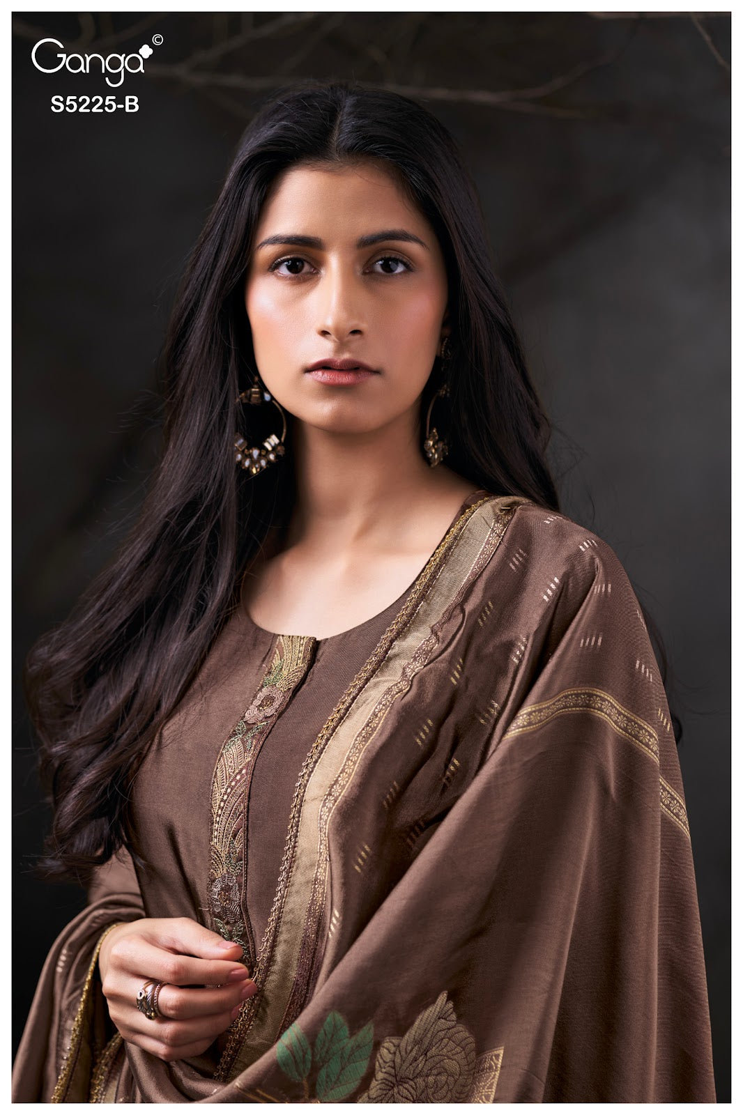 Kaivya S5225 Ganga Woven Silk Pant Style Suits Manufacturer