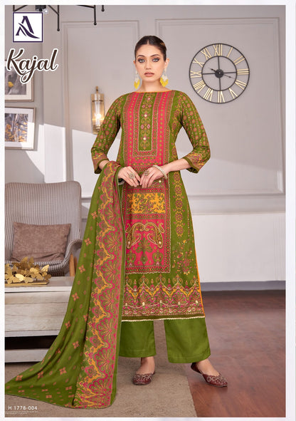 Kajal Alok Viscose Karachi Salwar Suits Supplier