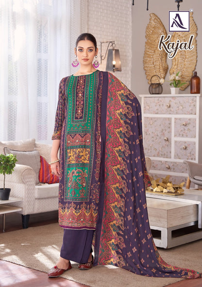 Kajal Alok Viscose Karachi Salwar Suits Supplier