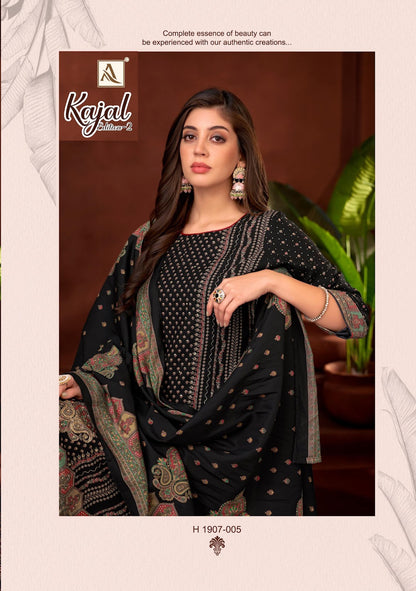 Kajal Edition 2 Alok Viscose Rayon Pant Style Suits Manufacturer