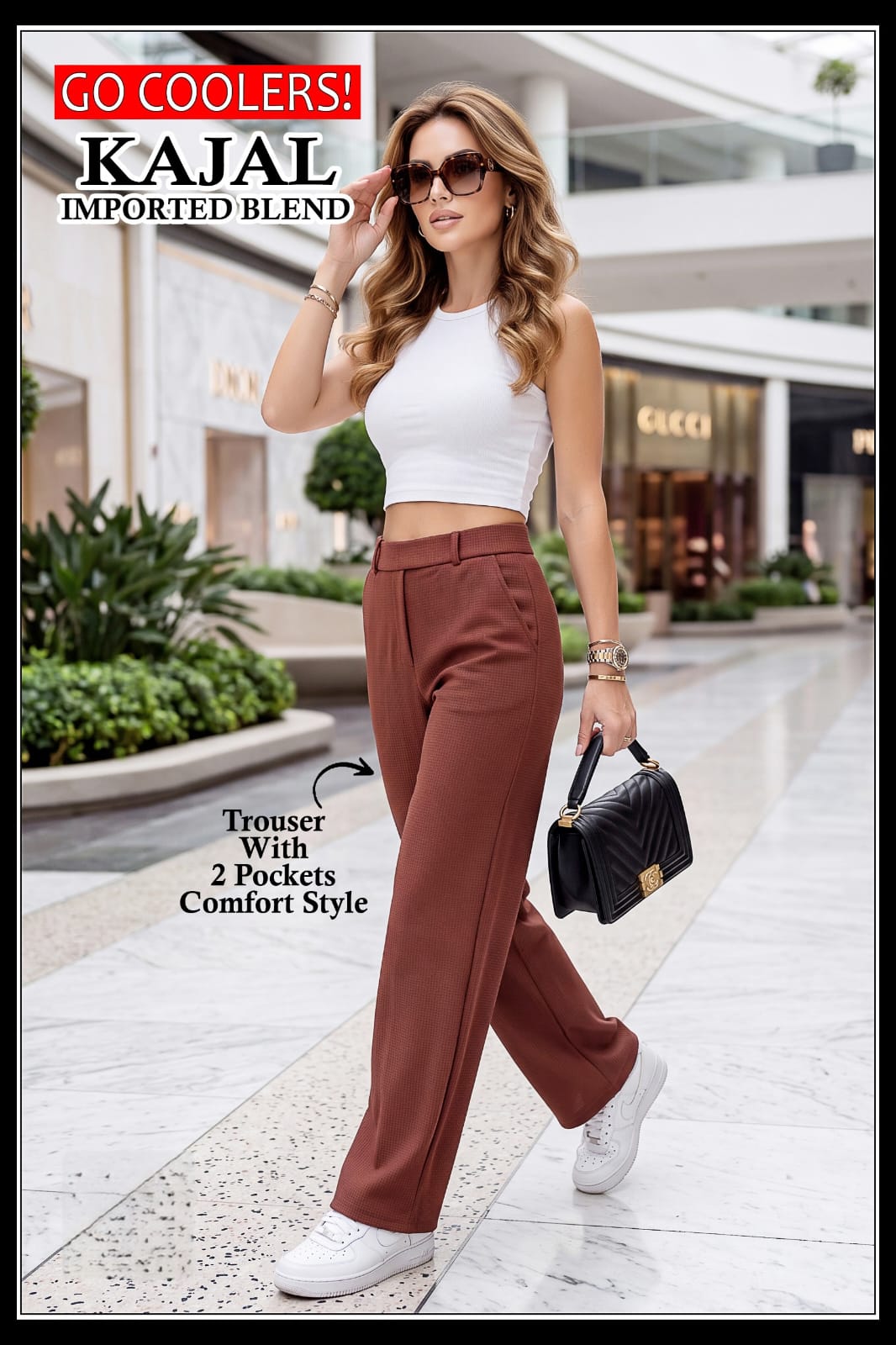 Kajal Korean Amiti Imported Women Trouser Manufacturer Ahmedabad