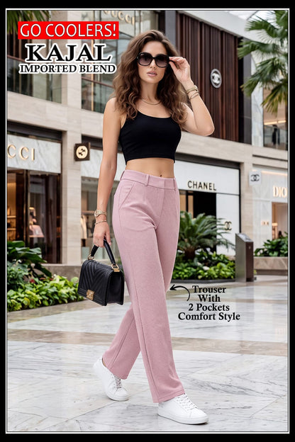 Kajal Korean Amiti Imported Women Trouser Manufacturer Ahmedabad