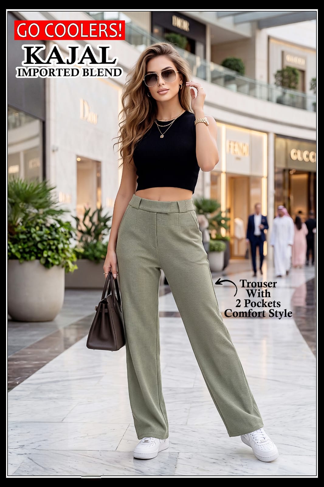 Kajal Korean Amiti Imported Women Trouser Manufacturer Ahmedabad