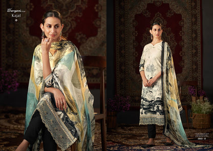 Kajal Sargam Prints Cambric Cotton Pant Style Suits Manufacturer Gujarat