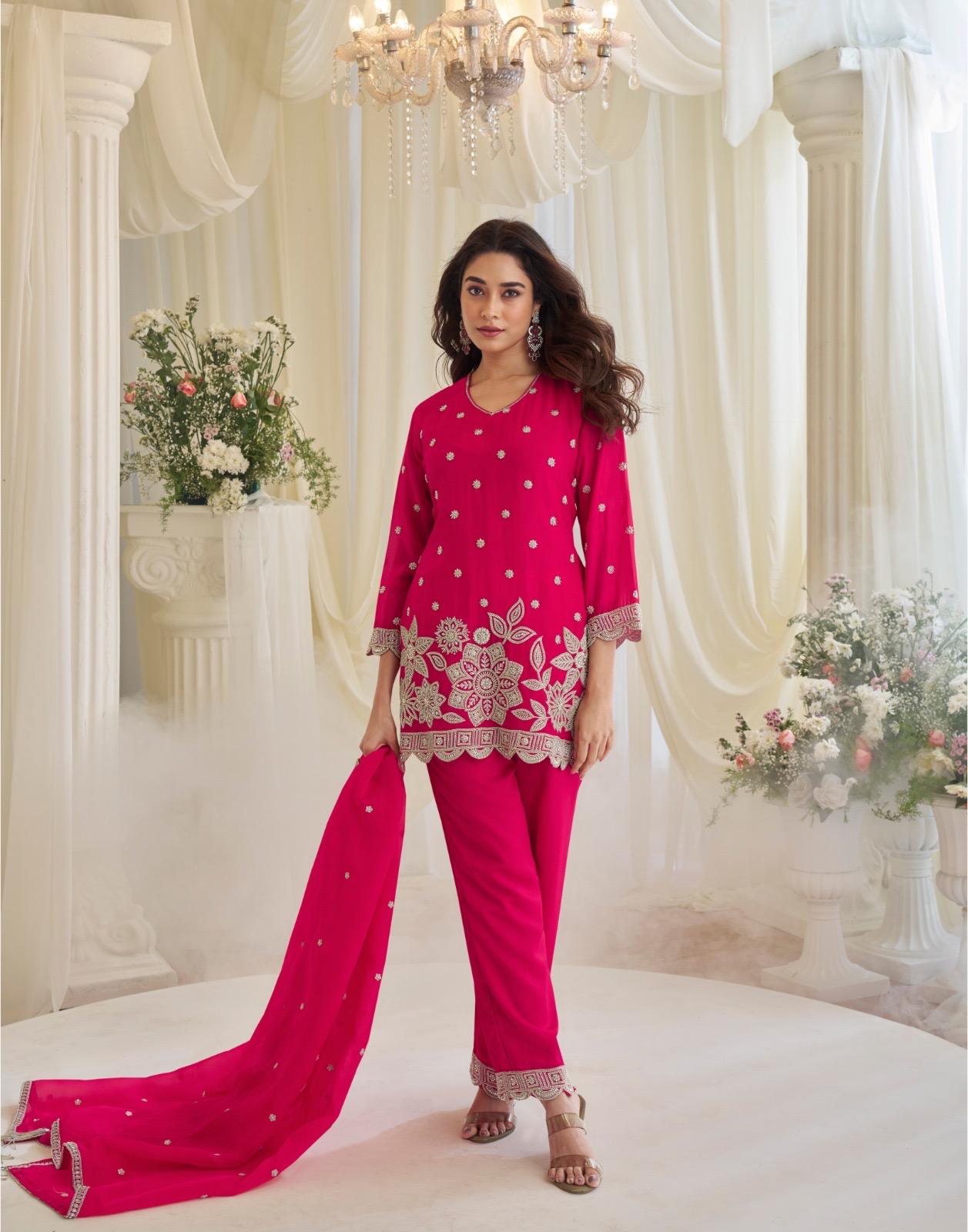 Kajal Sayuri Silk Readymade Suits Wholesaler Ahmedabad