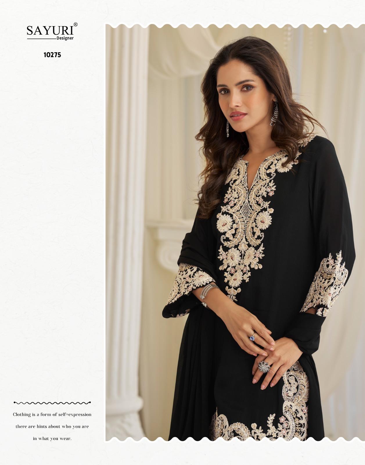 Kajal Sayuri Silk Readymade Suits Wholesaler Ahmedabad