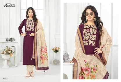 Kajal Vishnu Impex Vetican Silk Pant Style Suits Exporter Ahmedabad