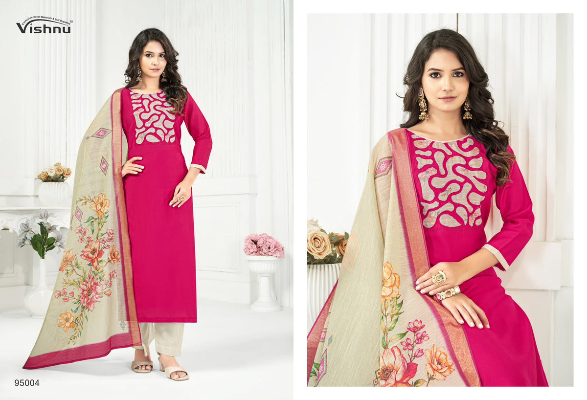 Kajal Vishnu Impex Vetican Silk Pant Style Suits Exporter Ahmedabad