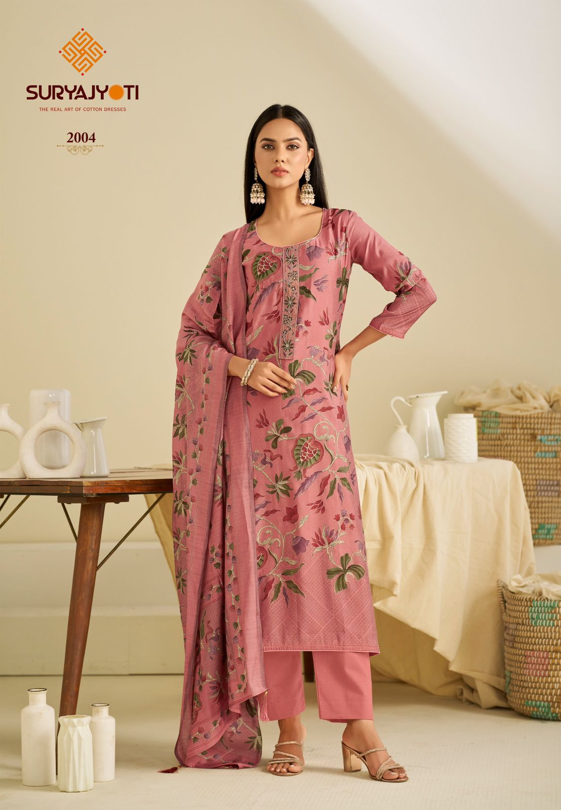 Kajal Vol 2 Suryajyoti Modal Pant Style Suits Wholesaler